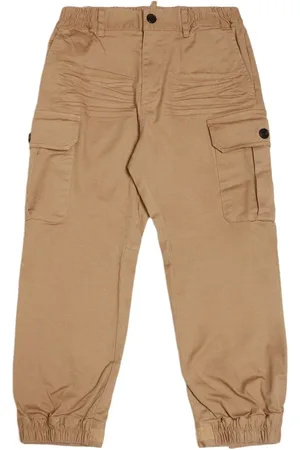 Dsquared2 Cargohose Aus Baumwollmischgabardine