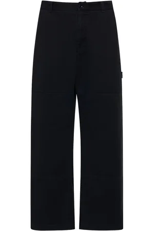 Dolce & Gabbana Weite Hose Aus Baumwollgabardine