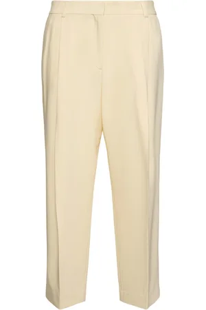Totême Plissierte Hose Aus Viskose Und Wolle