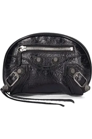 Balenciaga Kosmetiktasche Aus Leder "xs Le Cagole"