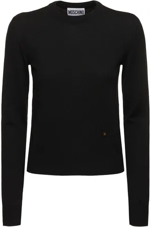 Moschino Sweater Aus Wollstrick