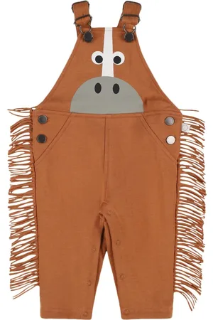 Stella McCartney Overall Aus Baumwolle Mit Fransen