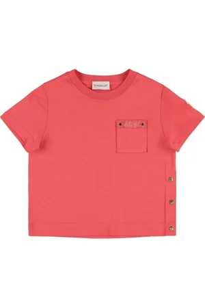 Moncler T-shirt Aus Baumwolle Mit Taschendetail
