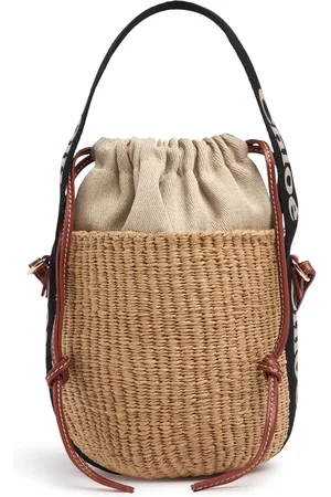 Chloé Beuteltasche Aus Raffia „woody“