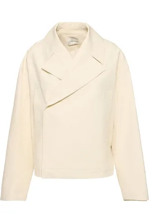 Loulou Studio Kurze Jacke Aus Baumwolle „coen“