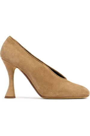 Moschino 100mm Hohe Pumps Aus Wildleder