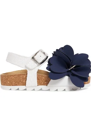 MONNALISA Sandalen Mit Blumen Und Glitzer