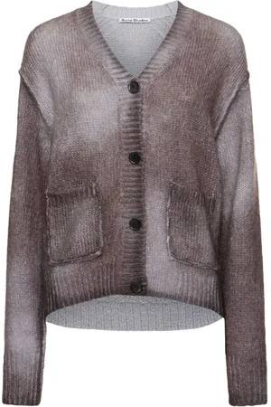 Acne Studios Strickjacke Aus Wollmischgewebe „kark“