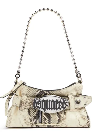 Dsquared2 Clutch Aus Geprägtem Leder „gothic “