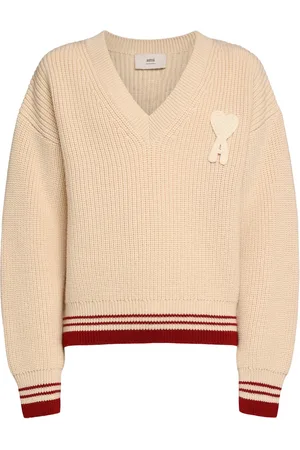 Ami Sweater Aus Wollstrickripp