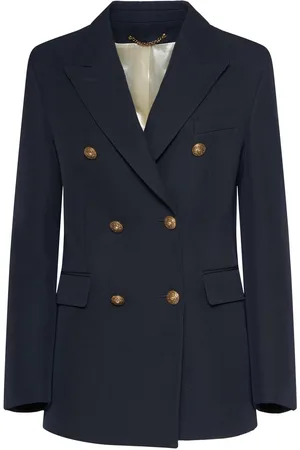 Golden Goose Zweireihiger Blazer Aus Wolle „golden“