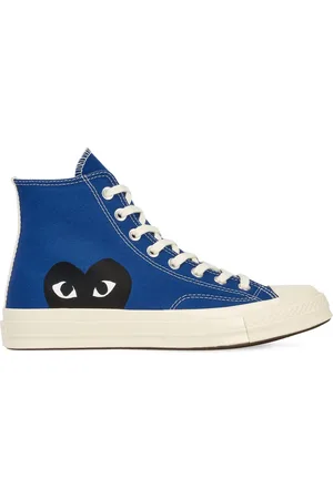 Comme des Garçons 20mm Sneakers Aus Baumwolle „play Converse“