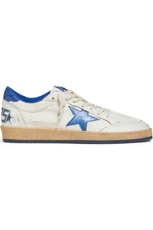 Golden Goose 20mm Laminierte Ledersneakers „ball Star“