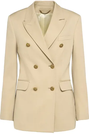 Golden Goose Zweireihiger Blazer Aus Wolle „golden“