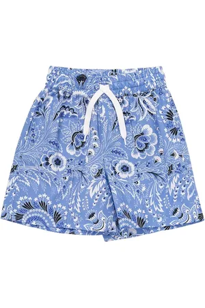 Etro Bedruckte Shorts Aus Baumwollpopeline