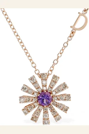 Damiani Margherita Amethyst & Diamond Necklace