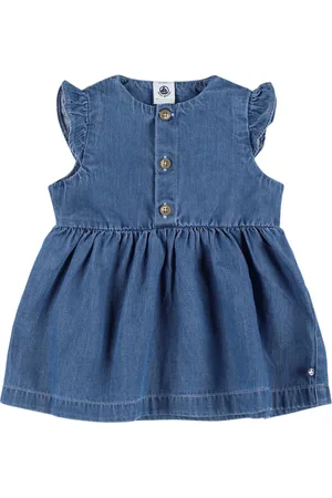 Petit Bateau Kleid Aus Baumwolldenim