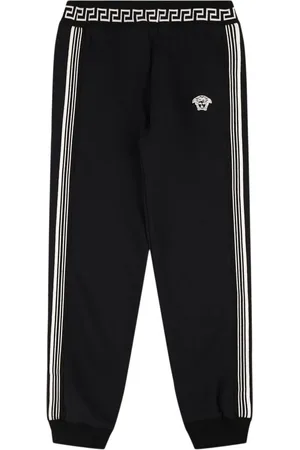 VERSACE Trainingshose Aus Baumwolle Mit Stickerei