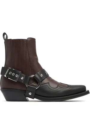 Ganni 60mm Hohe Westernstiefel Aus Recyceltem Leder