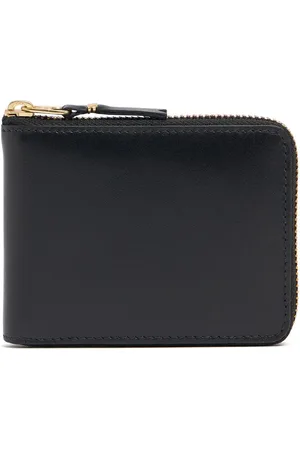 Comme des Garçons Lederbrieftasche Mit Reissverschluss