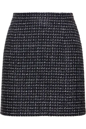 Alessandra Rich Minirock Aus Tweed Mit Pailletten
