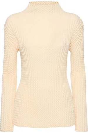 Issey Miyake Langarmshirt Aus Baumwollmischgewebe „spongy-48“