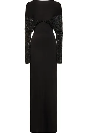 16Arlington Langes Kleid Aus Jersey Mit Kristallen „impala“