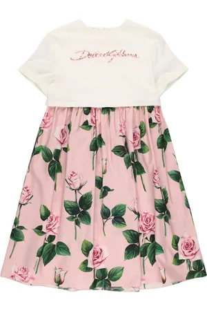 Dolce & Gabbana Bedrucktes Baumwollkleid