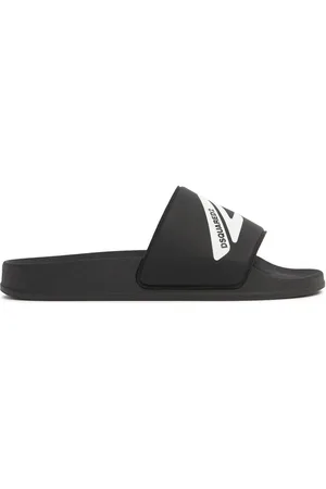 Dsquared2 Sandalen Aus Gummi Mit Logo