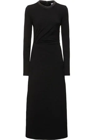 Brunello Cucinelli Midikleid Aus Wollmischung