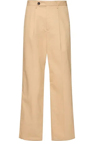Bally Hose Aus Baumwollmischung Mit Plissees