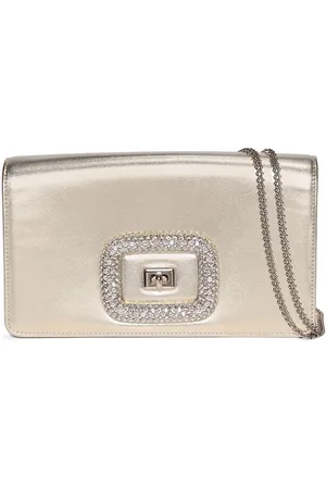 Roger Vivier Mini-clutch „viv Choc“