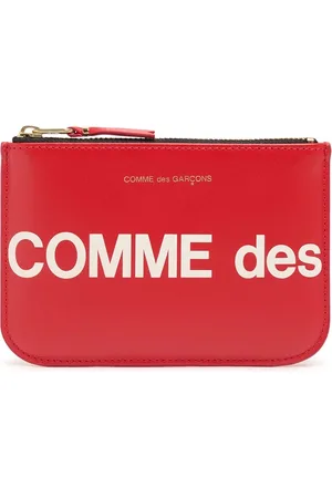Comme des Garçons Lederbrieftasche Mit Logo
