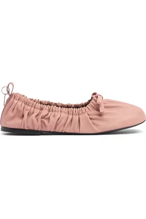 Acne Studios 10mm Hohe Ballerinas Aus Leder