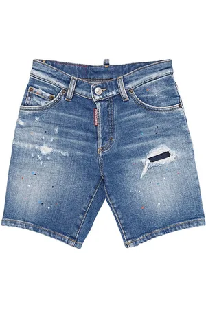 Dsquared2 Shorts Aus Stretch-baumwolldenim