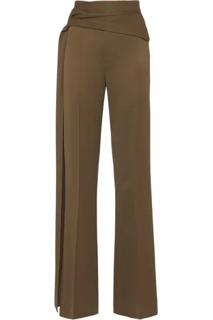 GIUSEPPE DI MORABITO Ausgestellte Hose Aus Wolle