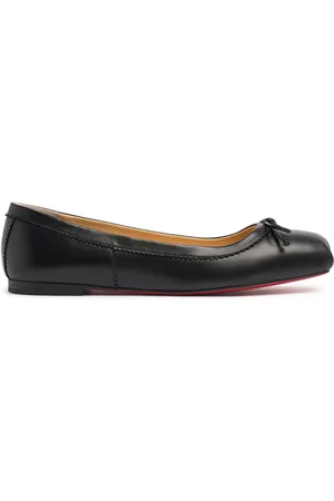 Christian Louboutin 10mm Hohe Lederballerinas „mamadrague“