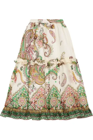 Etro Pareorock Aus Baumwolle Und Seide Mit Druck