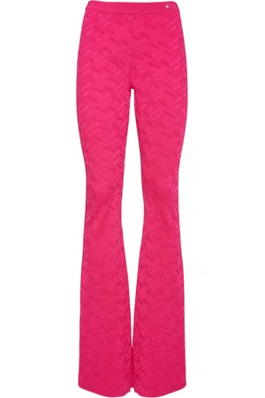 VERSACE Ausgestellte Hose Aus Viskosestrickjacquard
