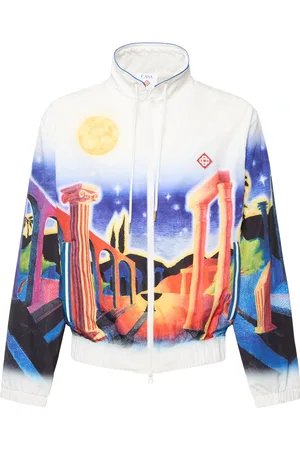 Casablanca Windjacke Mit Akropolis-druck