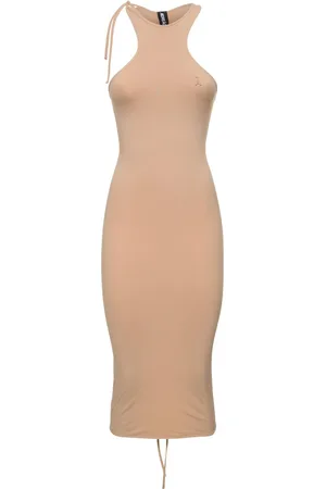 ANDREADAMO Formendes Jersey-midikleid
