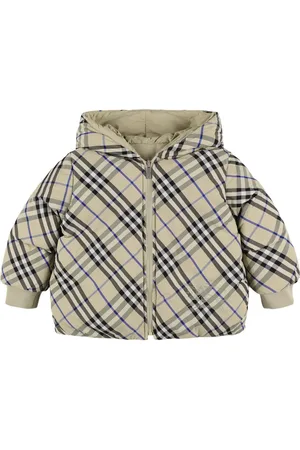 Burberry Gesteppte Weste Aus Nylon Mit Karomuster