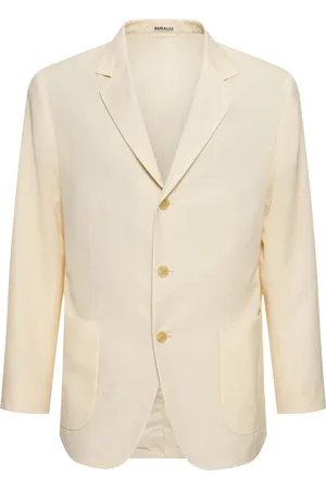 Auralee Blazer Aus Wolle Und Mohair „tropical“