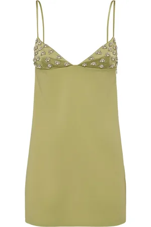 BLUMARINE Minikleid Aus Satin Mit Verzierung