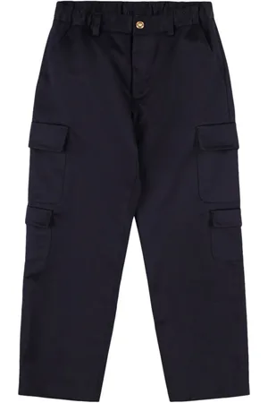 VERSACE Cargohose Aus Baumwollgabardine