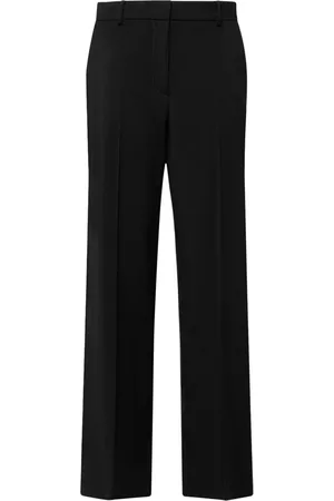 Max Mara Weite Hose Aus Stretch-wolle „visivo“