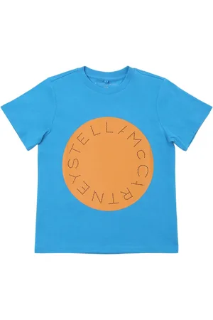 Stella McCartney Bedrucktes T-shirt Aus Baumwolljersey