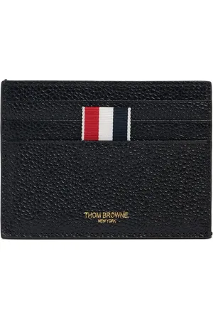 Thom Browne Kartenetui Aus Narbleder