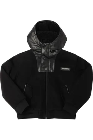 Karl Lagerfeld Bomberjacke Aus Polymischung Mit Kapuze