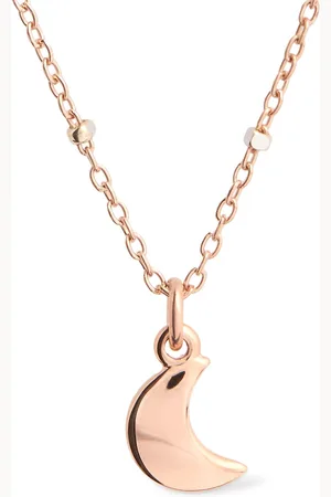 Dodo Kurze 9kt Gold-halskette „mini Luna“